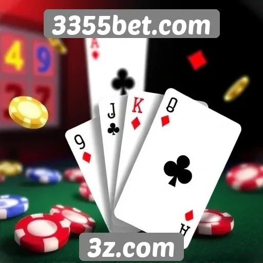 Variedade de jogos disponíveis na plataforma 3355bet